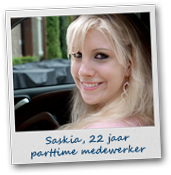 foto van Saskia, 22 jaar, parttime medewerker milieu